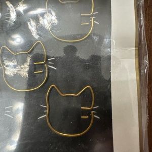 Cat paper clips super cute and fun